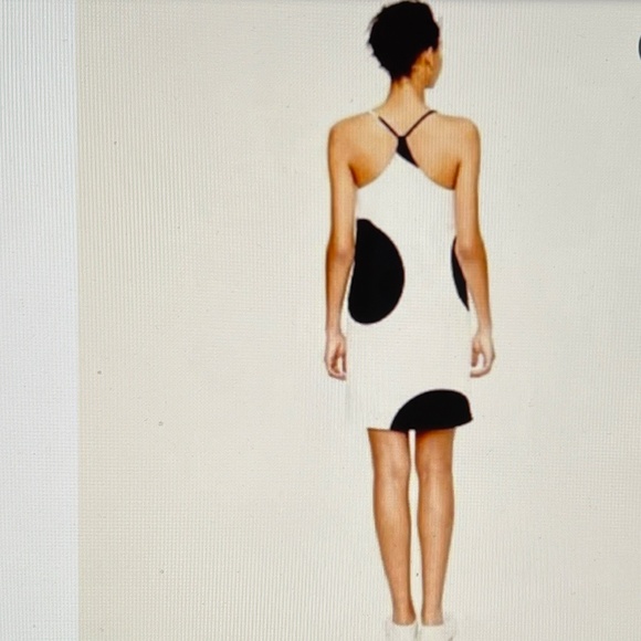J. Crew Black and White Mini Dress - Picture 2 of 10